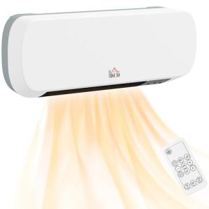 2000W Wall-Mounted Electric Heater with Remote