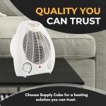 Portable Electric Heater with Overheat Protection