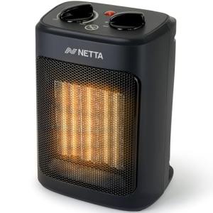 NETTA 2000W Compact Ceramic Fan Heater