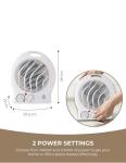 Powerful 2KW Fan Heater with Cool Function