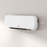 2000W Wall-Mounted Electric Heater with Remote