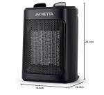 NETTA 2000W Compact Ceramic Fan Heater