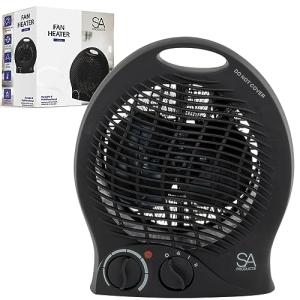 Portable Electric Fan Heater with Overheat Protection