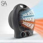 Portable Electric Fan Heater with Overheat Protection