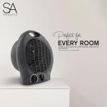 Portable Electric Fan Heater with Overheat Protection