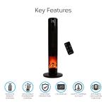 Monhouse 33-Inch Portable Oscillating Tower Heater