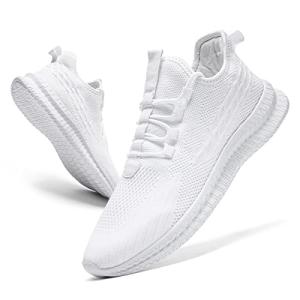 FUJEAK Men's Lightweight Slip-On Athletic Sneakers