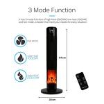Monhouse 33-Inch Portable Oscillating Tower Heater