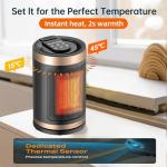 Portable 1500W Cozy Electric Space Heater