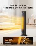 Midea 30 Inch Ceramic Tower Heater with Remote