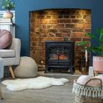 Russell Hobbs 1.85kW Electric Stove Heater Black
