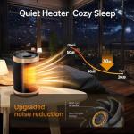 Portable 1500W Cozy Electric Space Heater