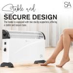 2000W Wall Mountable Electric Radiator Heater