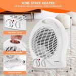 Rainberg 2-in-1 Electric Fan Heater 1000/2000W
