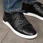 Bruno Marc Men's Black Casual Dress Sneakers Size 9