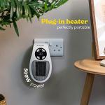 Russell Hobbs 500W Adjustable Ceramic Plug Heater