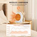 Rainberg 2-in-1 Electric Fan Heater 1000/2000W