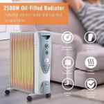 PureMate 2500W Portable Electric Radiator Heater