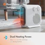 VonHaus 2KW Portable Electric Fan Heater