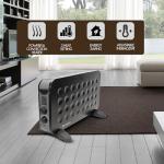 2000W Portable Electric Room Heater with 3 Settings