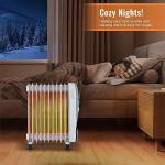 PureMate 2500W Portable Electric Radiator Heater