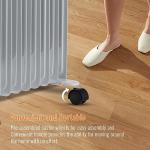 PureMate 2500W Portable Electric Radiator Heater