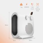 VonHaus 2KW Portable Electric Fan Heater