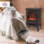 Electric Fireplace Stove with LED Flame Effect
