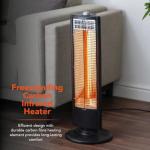 Warmlite Infrared Heater with Oscillation and Safety Features