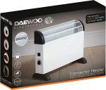 Daewoo 2000W White Convector Heater