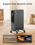 Dreo 2000W Silent Electric Oil Heater