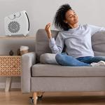 Aspect 2000W Electric Heater with Fan & Safety Features