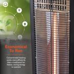 Warmlite Infrared Heater with Oscillation and Safety Features
