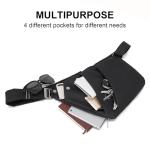 OSOCE Anti Theft Men's Sling Bag for Travel