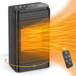 UZIMOO 1500W Remote Control Space Heater