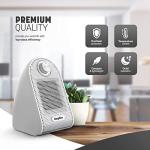 KEPLIN Mini Ceramic Desk Heater with Adjustable Thermostat