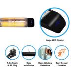 2000W WiFi Electric Infrared Patio Heater