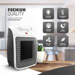 KEPLIN 2000W Ceramic Electric Fan Heater