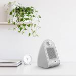 KEPLIN Mini Ceramic Desk Heater with Adjustable Thermostat