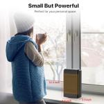 UZIMOO 1500W Remote Control Space Heater