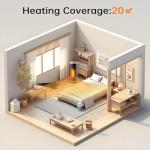 Home Harbour Cozy XL Electric Heater with Remote