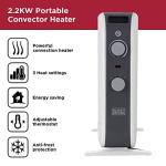 BLACK+DECKER 2KW Portable Heater with Anti-Frost