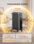 Dreo 2000W Silent Electric Heater with Remote