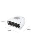 Dimplex 3KW Compact Electric Fan Heater