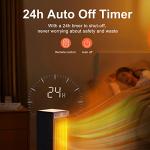 OMISOON Eco Electric Heater with Remote Control