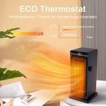 OMISOON Eco Electric Heater with Remote Control