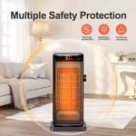 OMISOON Eco Electric Heater with Remote Control