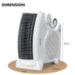 EPISENT 2kW Dual Heat Fan Heater