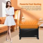 Rainberg 2000W Silent Convector Heater with Timer