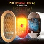 Timiyou Silent Electric Heater with Thermostat
